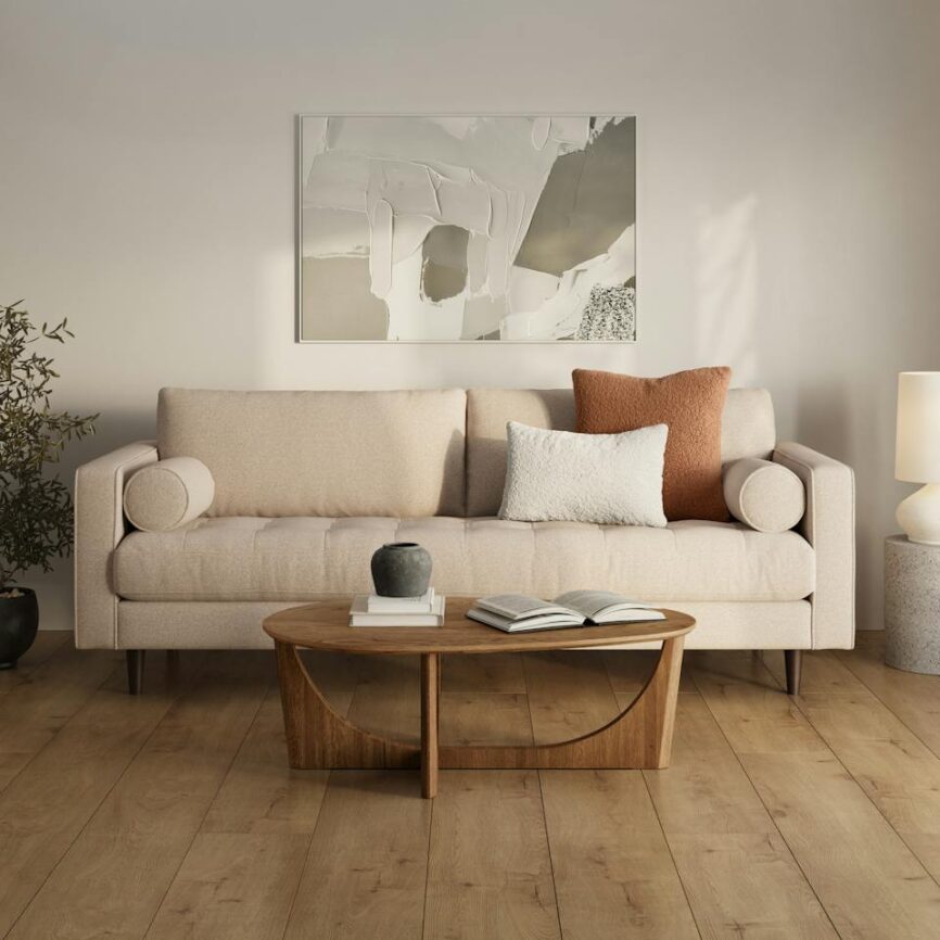 Ella Small Pillow - Short Shearling White photo 2