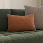 Ella Small Pillow - Short Shearling Rust