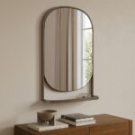 Klein Wall Mirror - Brushed Nickel