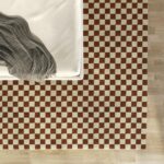 Murray 9 x 12 Wool Rug - Checkered Rust