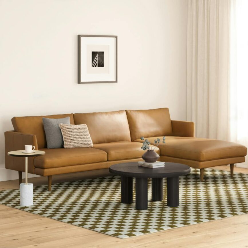 Murray 9 x 12 Wool Rug - Checkered Green photo 2