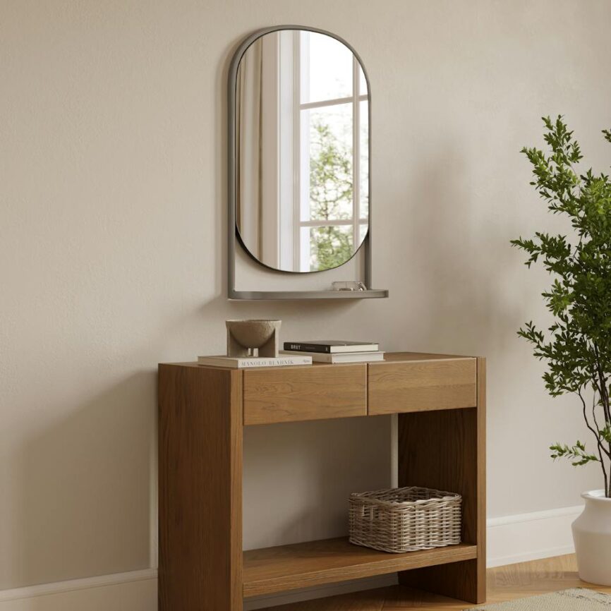 Klein Wall Mirror - Brushed Nickel photo 2