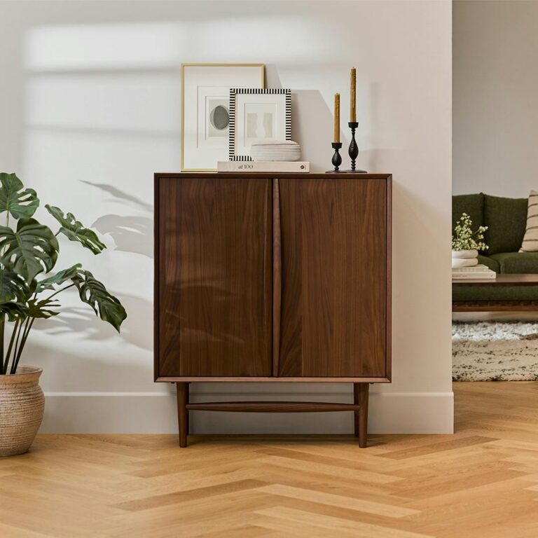 Lenia 34" Cabinet - Walnut