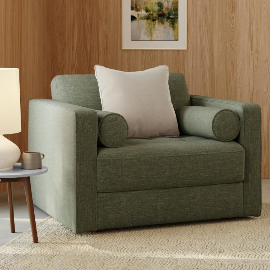 Lucca Velvet Pillow - Plush Pacific Taupe photo 2