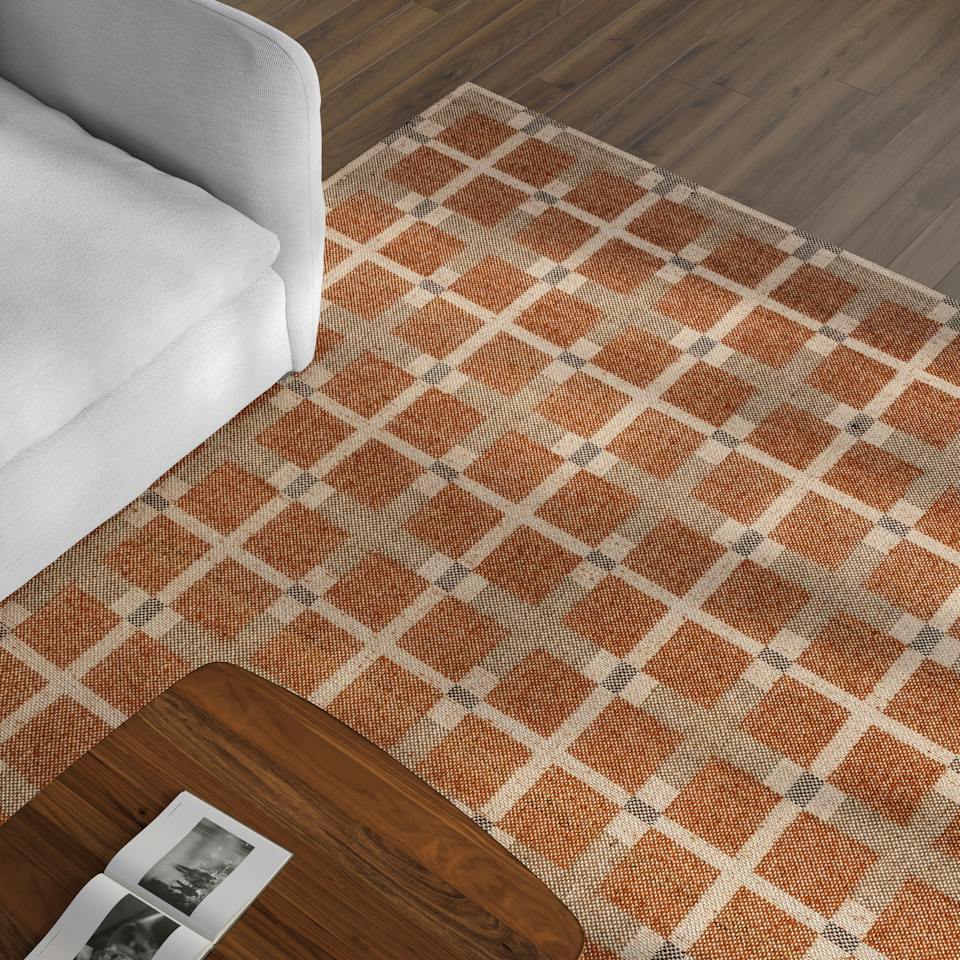 Ilford 8 x 10 Rug - Windowpane photo 1