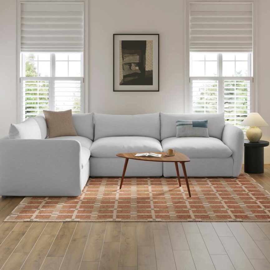 Ilford 8 x 10 Rug - Windowpane photo 2