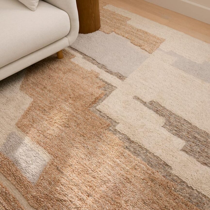 Sanaa 9 x 12 Rug - Cascade Beige photo 1