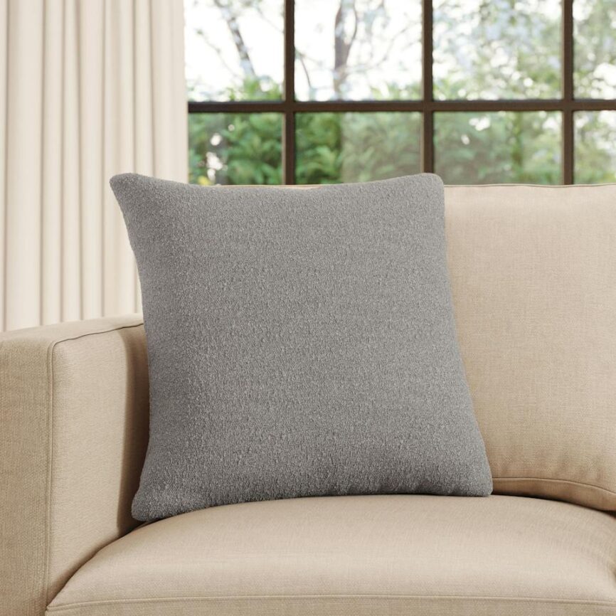 Gabriola Pillow - Dover Gray Bouclé photo 1