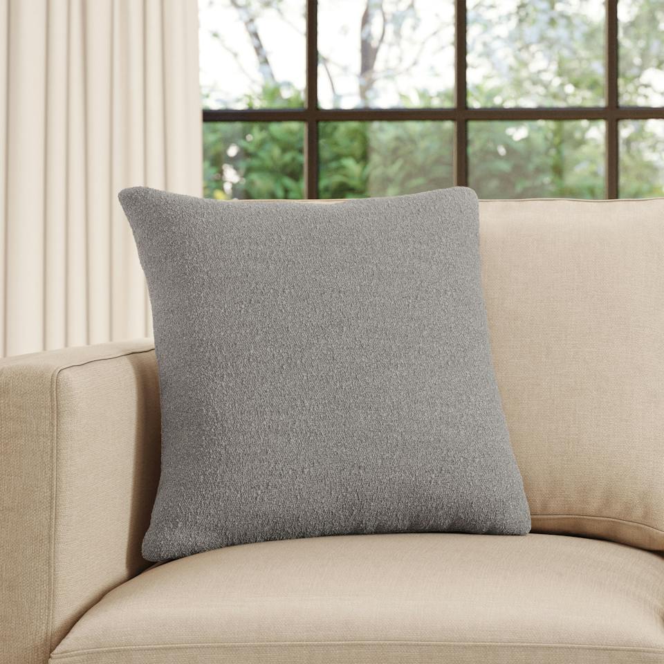 Gabriola Pillow - Dover Gray Bouclé photo 1