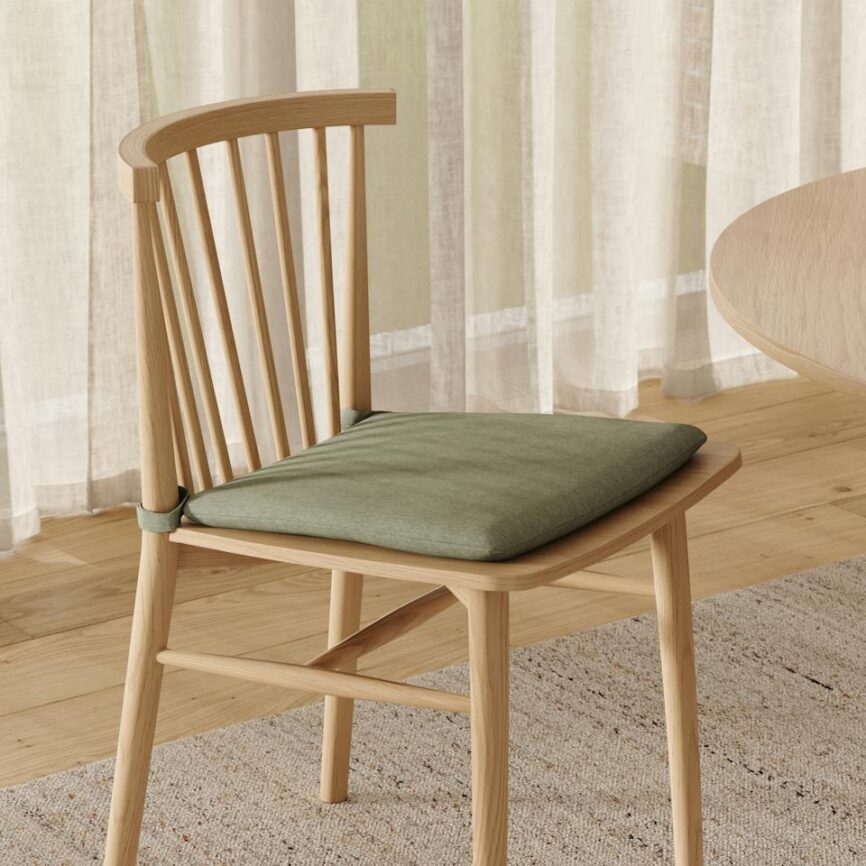 Wanda Square Seat Cushion - Welsh Green photo 1