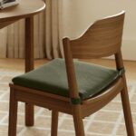 Wanda Square Seat Cushion - Felted Green