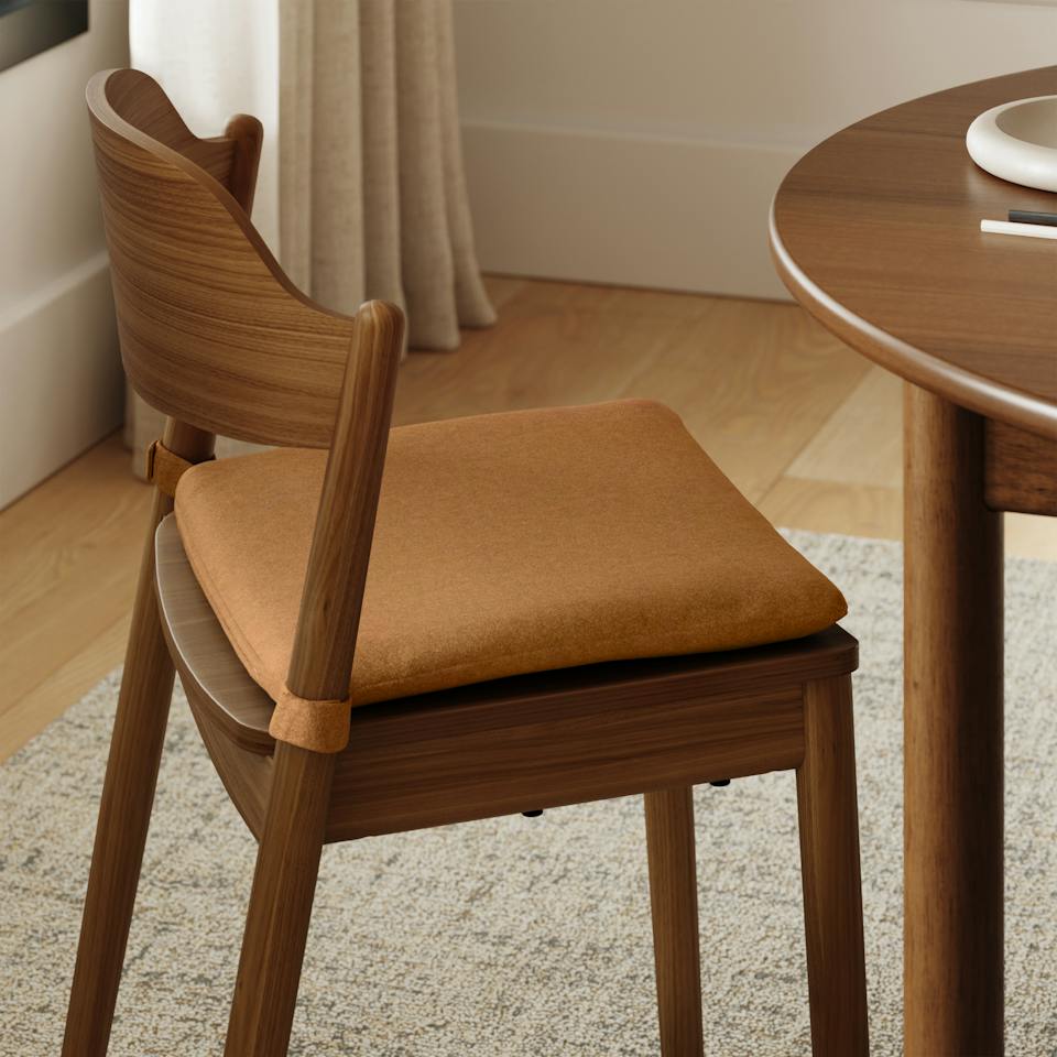 Wanda Square Seat Cushion - Felted Ginger photo 1