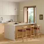 Ulka Counter Stool - White Oak and Ratine Oxide